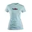 PRONATURE T-Shirt Manche Courte Turquoise-Gris Femme Pronature