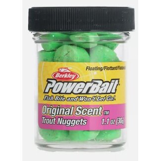 BERKLEY Appâts Berkley Powerbait Trout Nuggets Vert