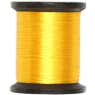 SHOR FISHING Uni-Floss 600 1Ply Shiny Yellow 15Yds