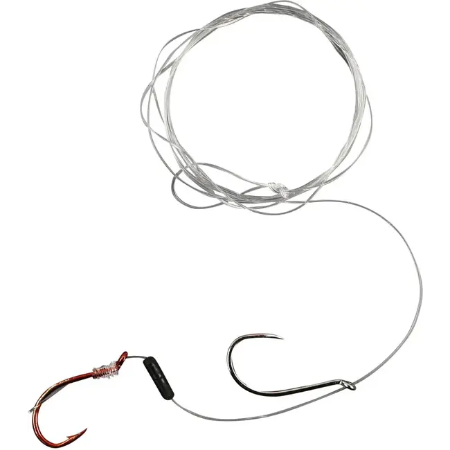 NXS Adjustable Double Snelled Hooks  #2 32" 10Lbs 6/Pkg