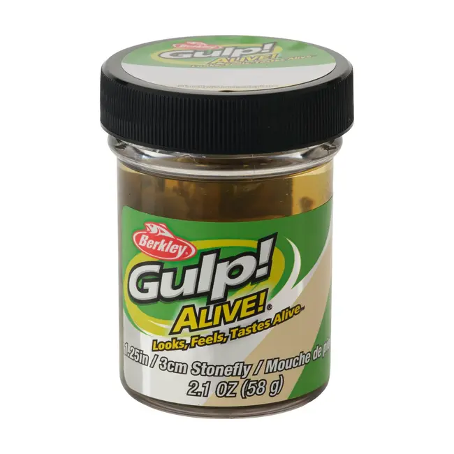 Berkley Gulp Alive Stonefly Lure 1.25'' Smog