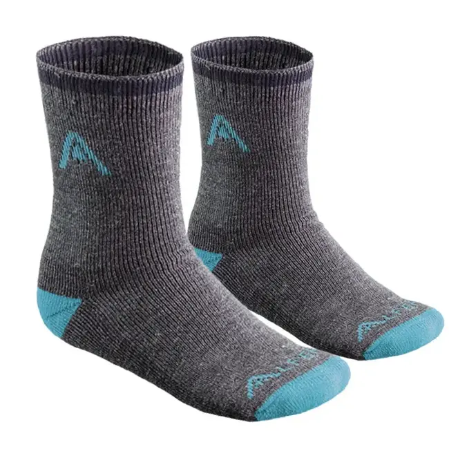 Alper Zermatt Socks Merino Wool Junior Grey/Turquoise