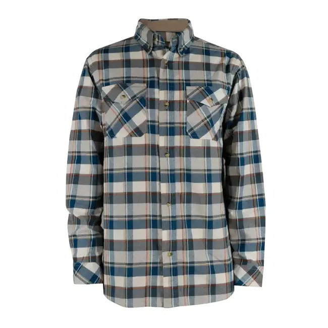 JACKFIELD FLANNEL SHIRT MEN'S GREY