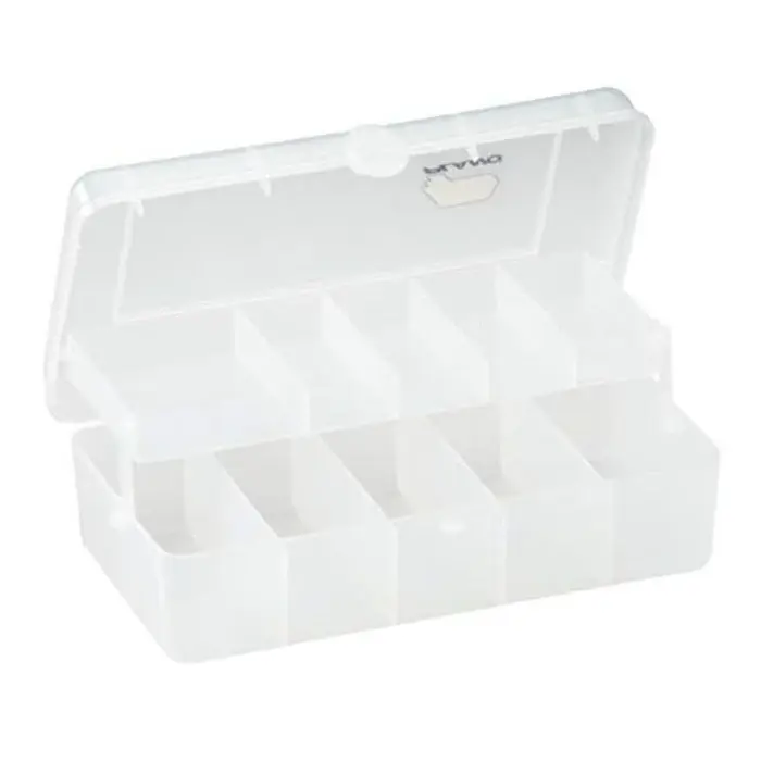 Boîte De Rangement Transparente 24 Compartiments - Pour Bijoux, Accessoires, Pilules - 2