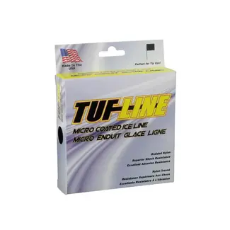 TUF-LINE Tuf Line Braided Nylon Ice Fishing Line 20 lbs 100 Yards Black
