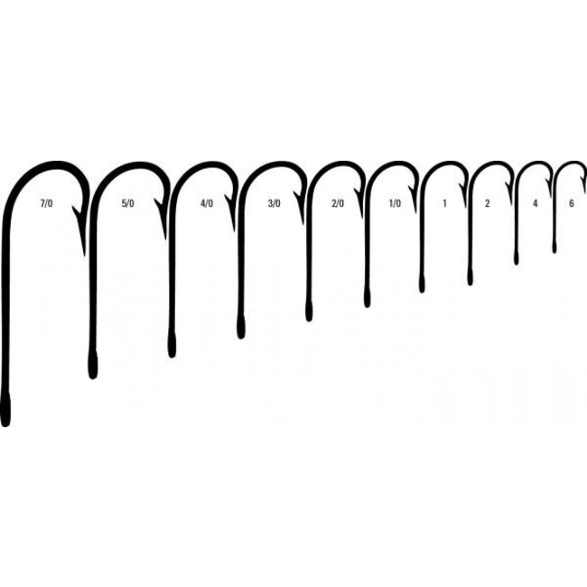 Hameçons Mustad Kirby Bronze 10/Pqt