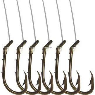 MUSTAD Hameçon Mustad Snelled Beak  #1  6/pqt