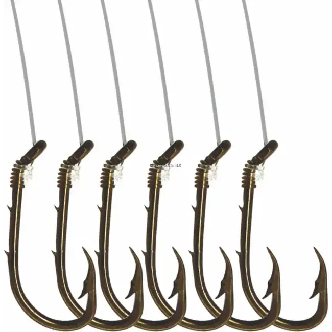 Hameçon Mustad Snelled Beak  #1  6/pqt