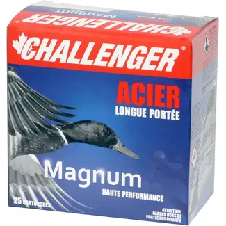 CHALLENGER Challenger Steel Magnum Ammunition 12ga 2-3/4'' #BB 1-1/8oz
