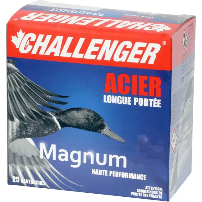 Challenger Steel Magnum Ammunition 12ga 2-3/4'' #BB 1-1/8oz