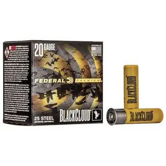 FEDERAL Federal Black Cloud Ammunition 20ga 3'' 1oz #2