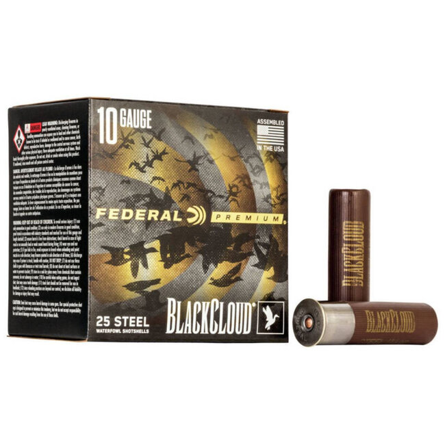 Federal Black Cloud Ammunition 10ga 3-1/2'' 1-5/8oz #2