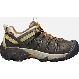 KEEN Keen Voyageur Men's Hiking Shoe Black Olive/Inca Gold