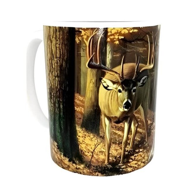Ceramic Coffee Mugs Edc Deer 15Oz
