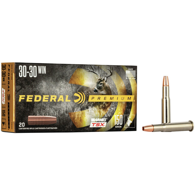 Munitions Federal Premium Barnes TSX CAL.30-30 Win 150gr