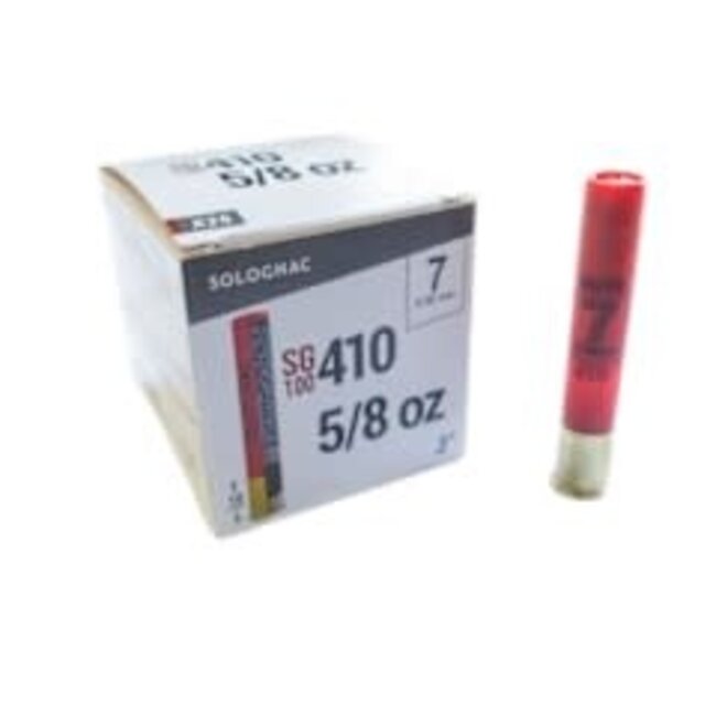 Munitions Solognac  SG100  Cal.410 3'' 5/8oz  #7