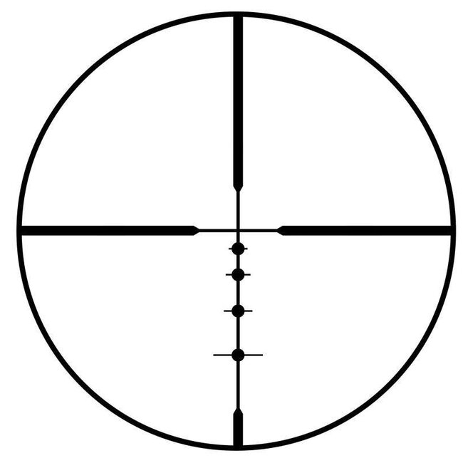 Bushnell R3 4-12x40 Black Scope
