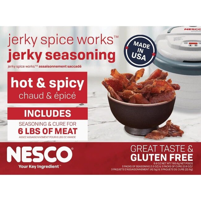 Assaisonnement Jerky Nesco Chaud Et Épicé