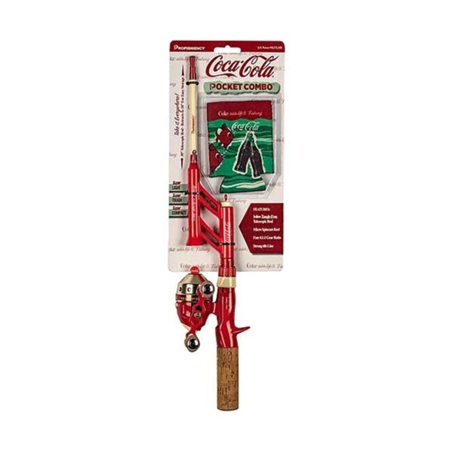 Profishiency Coke Mini Rod and Reel Combo