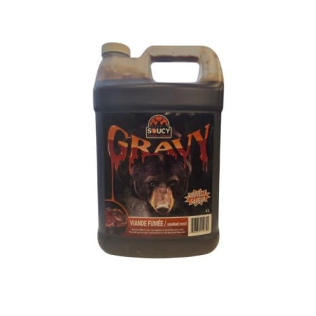 Coulis Meunerie Soucy Gravy Viande Fumée 4 L