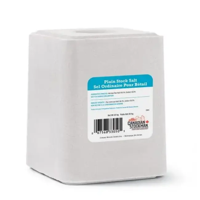 Bloc De Sel Blanc 20 Kg