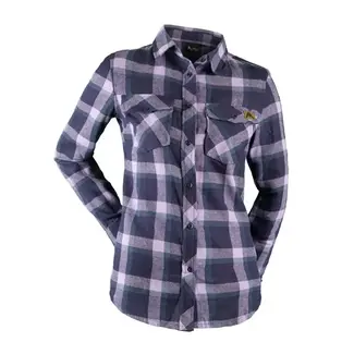 ALPER Alper Shefford Women's Purple Plaid Shirt