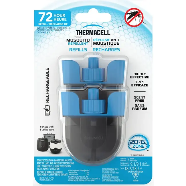 Thermacell Refill for 72HR Diffuser 2/pack