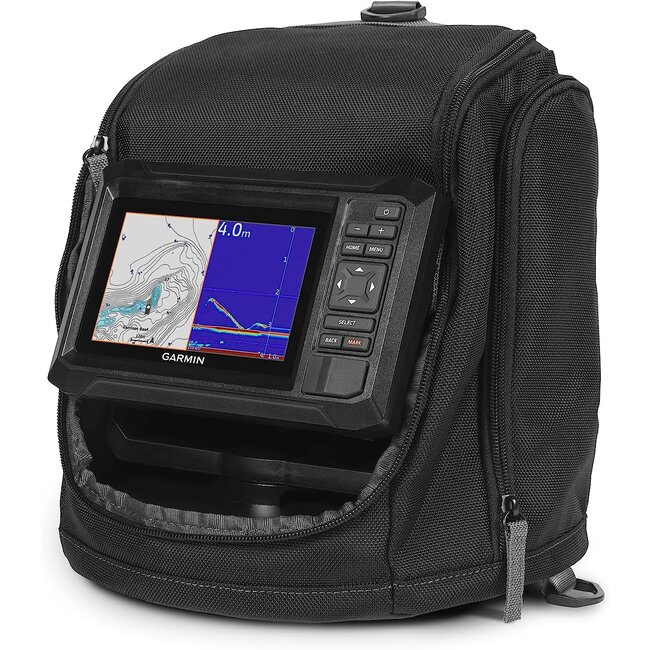 Garmin Echomap UHD2 55CV Navionics 4 Season Portable Sonar Kit with Summer/Ice Transducer