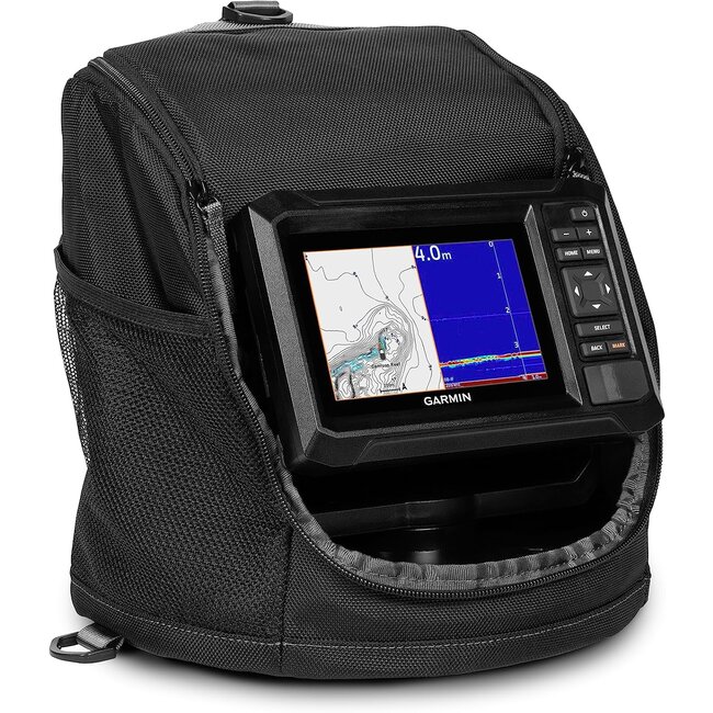 Ensemble Sonar Portatif Garmin Echomap UHD2 55CV Navionics 4 Saison  avec Sonde Été/Glace