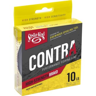 STRIKE KING Fil Tressé Strike King Contra 150yds Vert