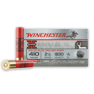 WINCHESTER Munitions Winchester Super X Rifled Slug Cal.410 2-1/2'' 1/5oz