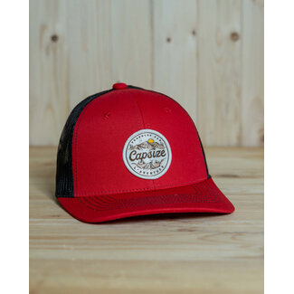 Capsize Fly Fishing Casquette pour Enfant Capsize du Campeur Rouge