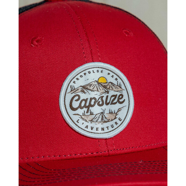 Capsize Red Camper Kids' Cap