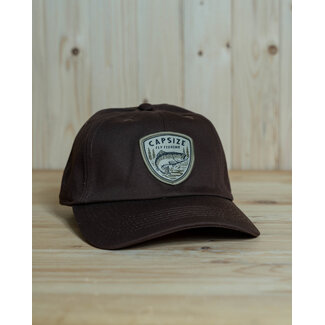 Capsize Fly Fishing Casquette Capsize Vintage Truite Gris/Beige/Or