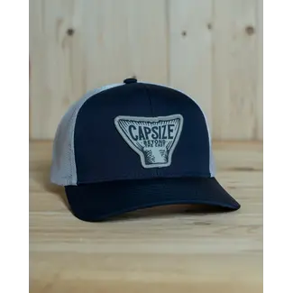Capsize Fly Fishing Capsize Fishtail Cap Navy/White