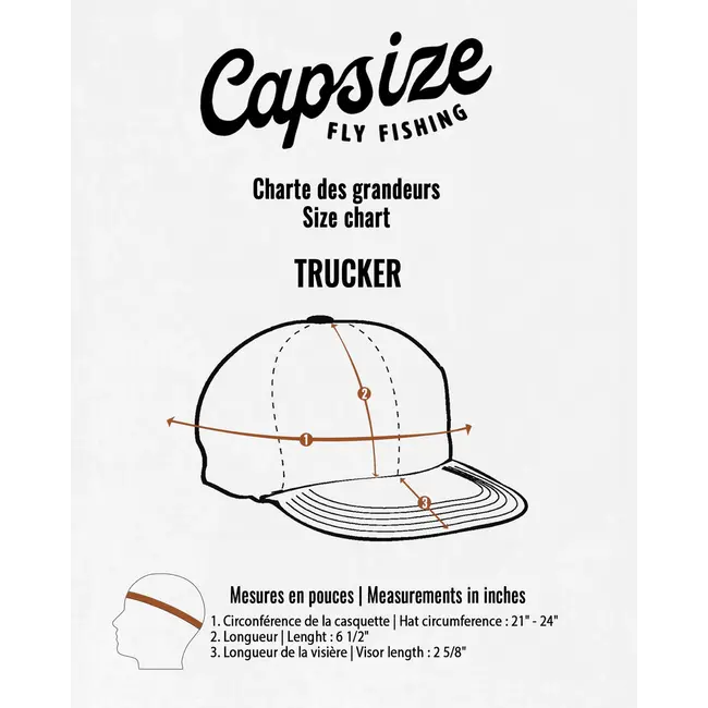 Casquette Capsize Queue de Poisson Navy/blanc