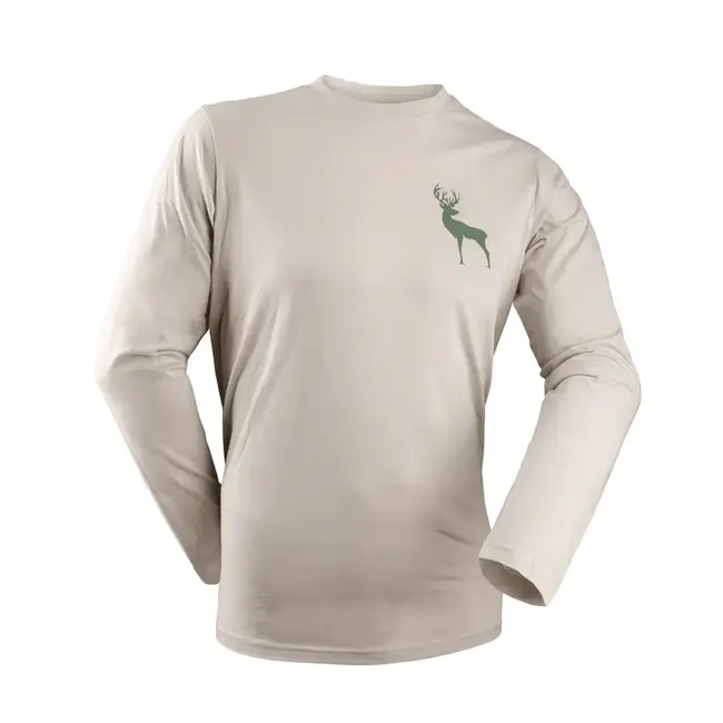 Pronature Cream Long Sleeve Shirt