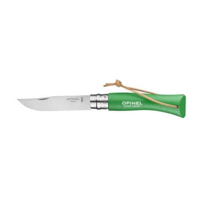 Opinel No7 Bushwhacker Green Meadow Knife