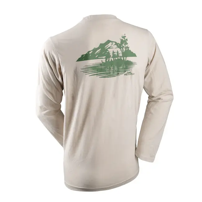 Pronature Cream Long Sleeve Shirt