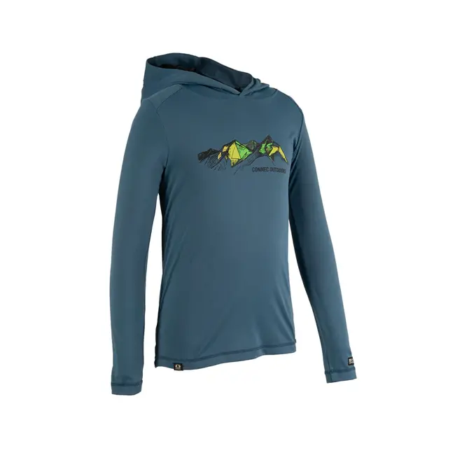 Chandail Connec Hoodie Mistral Indian Teal Avec Moustiquaire - Junior