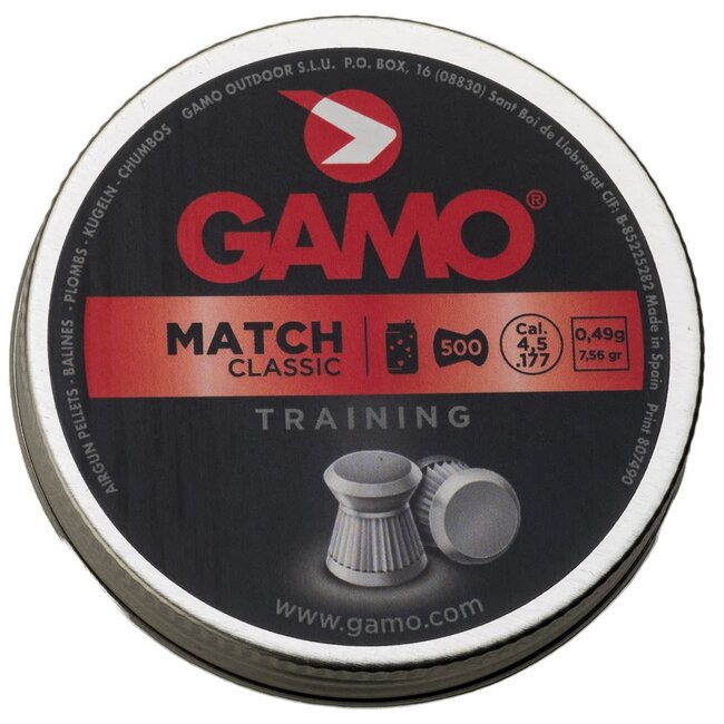 Gamo Match Cal.177 Pellets 500/pk