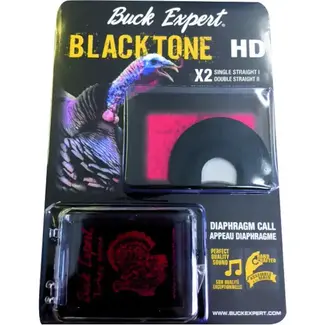 BUCK EXPERT Buck Expert Blacktone Turkey Call Double and Single Diaphragms