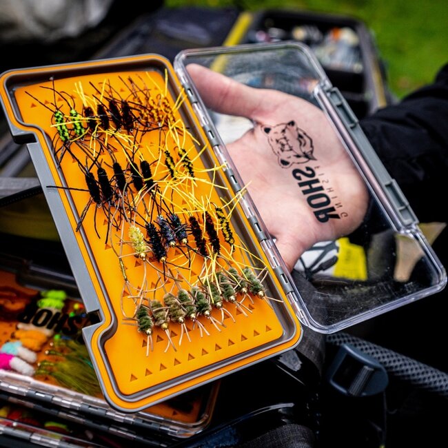 Shor Fishing Single Silicone Small Fly Box