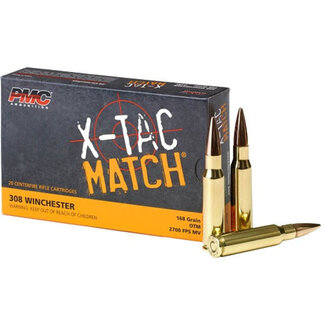 PMC PMC X-Tac Match Cal.308 win 168gr OTM Ammunition
