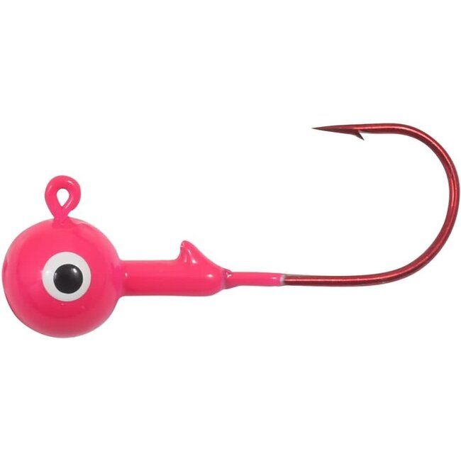 Northland Gum-Ball Jigs Head 1/2 oz #3 Pink 3/pk