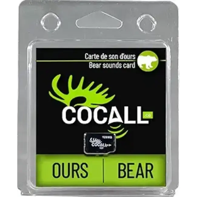 Carte de Son Cocall d'Ours