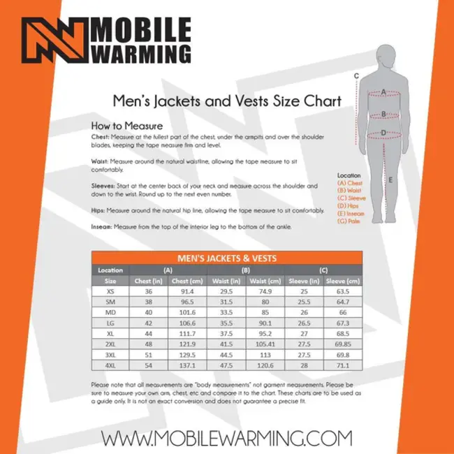 Manteau Chauffant Mobile Warming Alpine Homme Noir L