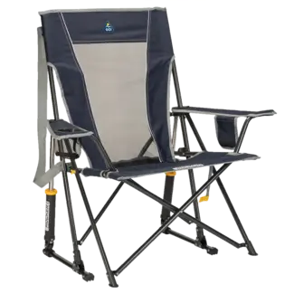 GCIOUTDOOR Chaise de Camping Berçante Comfort Pro Rocker Indigo