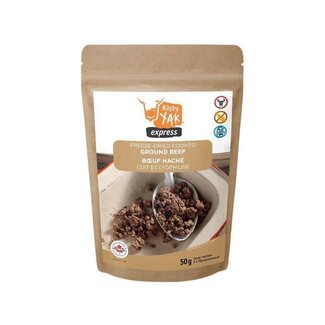 HAPPY YAK Happy Yak Cooked and Freeze-Dried Ground Beef 50gr