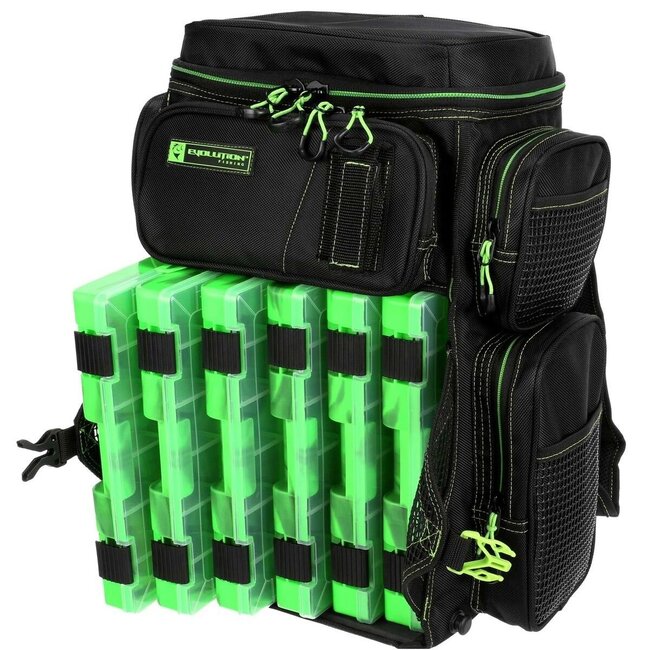Evolution 3600 Green Fishing Backpack